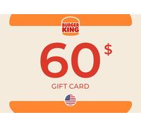 Burger King Gift Card 60 USD Key - UNITED STATES