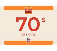 Burger King Gift Card 70 USD Key - UNITED STATES