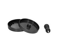 Burger Maker Hamburger Press Non Stick Round Shape Patty Mold with Aluminum Alloy Handle for Making Burgers Pumpkin Pie Corn Pancake