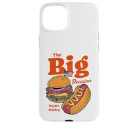 Burger or Hotdog The Big Decision American Food Case for iPhone 15 Plus