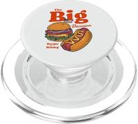 Burger or Hotdog The Big Decision American Food PopSockets PopGrip for MagSafe