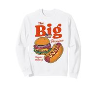 Burger or Hotdog The Big Decision American Food Sweatshirt