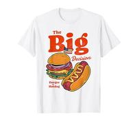 Burger or Hotdog The Big Decision American Food T-Shirt