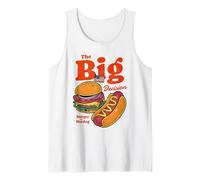 Burger or Hotdog The Big Decision American Food Tank Top