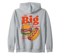 Burger or Hotdog The Big Decision American Food Zip Hoodie