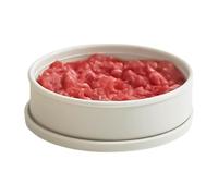 Burger Patties Storage Container, Silicone, Food Safe, Non-Stick Coating, Hamburger Meatball Shape, for Meal Prep, Salad Preparation, Kitchen, Fridge, Home, Restaurant, Camping, Picnic