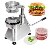 Burger Patty Maker, Manual 4/5/6 Inch Press Tool for Grilling, BBQ Burger Press Machine, Easy-to-Use Burger Maker for Homemade Patties