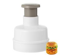 Burger Patty Press Mould Non-Stick Tool Ergonomic Grill Accessories Meat Beef Sausage BBQ Camping Tailgating Home Kitchen Hamburger Preparation Quick Easy Robust Portable