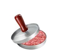 Burger Press Burger Press Patty Make Non-Stick Hamburger Meat Mold Ring Aluminum Maker for Beef Veggie BBQ Barbecue Grill BPA Free Kitchen