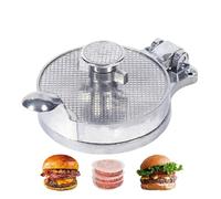 Burger Press, Hamburger Press, Meat Beef Cheese Veggie Burger Maker with Non-Slip Handle | Aluminium Alloy Hamburger Pattypress for Beef Veggie Burger BBQ Barbecue Grill
