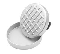 Burger Press - Non Stick Meat Patty Maker, Heavy-Duty Grill Press | Cast Iron Burger Press, Stainless Steel Hamburger Smasher for Char Marks, Ideal for BBQ Grill, Flat Top Cooking and Sandwiches