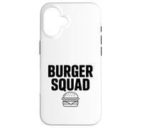 Burger Squad - The Ultimate Foodie Team Case for iPhone 16