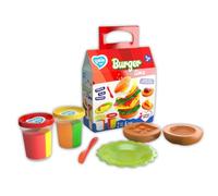 Burger Time Lovin Modeling Set with Colour Dough, Craft Kits for Kids - Arts and Crafts for Kids - Colour Dough Modelling and Sculpting Playdough Set - Ideal Creative Activity Kit for Children