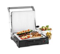 Burgermeister 3-in-1 Contact Grill Table Grill Panini Maker 2000W
