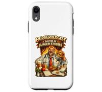 Burgerologist Doctor of Burger Studies Funny Burger BBQ Case for iPhone XR