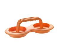 BurgerpressE-Set with Cake Shapes Filled with Double Hole | Non Wing Meat Ring | Slider Burial Press for Beef Veggie-Burger BBQ, Kitchen BBQ Bags | Burger Press