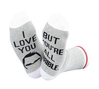 Burgers Gift TV Show Merchandise Gift Novelty Cartoon Socks Gift For Bob's Fans Bob Belcher Socks Couple Gift (U.Terrible Socks)