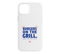 Burgers On Grill Buns In Oven Funny Pregnancy Reveal Case for iPhone 14 Plus