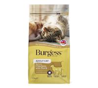 Burgess Adult Cat Food British Chicken and Duck 1.5kg (pack of 2)