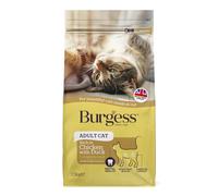 Burgess Cat, Dry food for Adult Cats, rich in Chicken with Duck, 4 kg