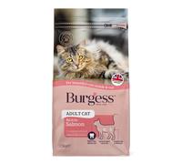 Burgess Cat, Dry Food for Adult Cats, rich in Salmon, 4 kg