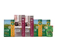 Burgess Excel 3KG Indoor Guinea Pig Food, 3KG Feeding Hay & Treat Value Bundle - Guinea Pig Nuggets & Dandelion & Marigold Feeding Hay for Indoor Guinea Pigs