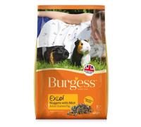 Burgess Excel Adult Guinea Pig Nuggets With Mint 10kg