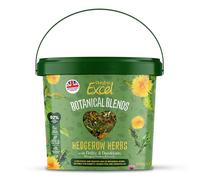 Burgess Excel Botanical Blends: Hedgerow Herbs 500g - Forage Mix for Rabbits, Guinea Pigs & Chinchillas - Delicious Small Animal Forage Treats