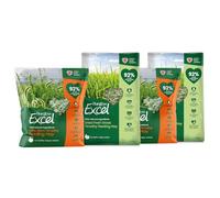 Burgess Excel Feeding Hay Dried Fresh Grass & Long Stem Hay for Rabbits 4kg | Mixed Bundle, Dust Extracted, Resealable Bag, High Fibre, For Small Animals