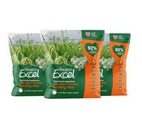 Burgess Excel Feeding Hay, Premium Long Stem Timothy Hay for Rabbits 3kg | Dust Extracted, Resealable Bag, High Fibre, For Small Animals