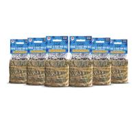 Burgess Excel Forage & Feast Mini Bale with Cornflower, 600g - Mini Hay Bale Treat for Rabbits & Guinea Pigs - Natural Snack Topped with Cornflower (Pack of 6)