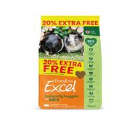Burgess Excel Guinea Pig Food with Mint, 1.8kg - Guinea Pig Nuggets for Adult Guinea Pigs - High Fibre, Mint Guinea Pig Pellets