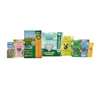 Burgess Excel Hoppy Value Bundle - Exclusive Rabbit Awareness Week Bundle for Rabbits - Feeding Hay, Soft Bedding & Rabbit Treats, Dust Extracted Feeding Hay, Snacks & Bedding