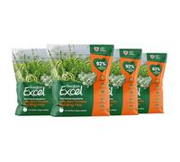 Burgess Excel Long Stem Timothy Feeding Hay, 4kg - Long Stem Feeding Hay for Rabbits - 100% Natural Ingredients, Dust Extracted (Pack of 4)