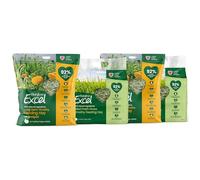 Burgess Excel Mixed Feeding Hay With Marigold Value Bundle, 4KG - Dried Fresh Grass and Long Stem Feeding Hay With Marigold for Rabbits - Dust Extracted Timothy Hay