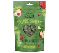 Burgess Excel Nature Snacks Herby Hearts - Treats for Small Pets