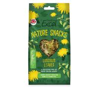 Burgess Excel Nature Snacks Luscious Leaves - Saver Pack: 3 x 60g