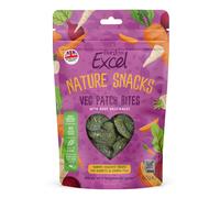 Burgess Excel Nature Snacks Veg Bites for Rabbits and Guinea Pigs - 60g