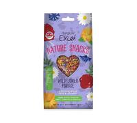 Burgess Excel Nature Snacks Wildflower Forage - Size: 75g - Treats for Small Pets