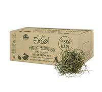 Burgess Excel Timothy Feeding Hay Box, 4.5kg - Feeding Hay for Rabbits - 100% Natural Ingredients, Rabbit Timothy Feeding Hay