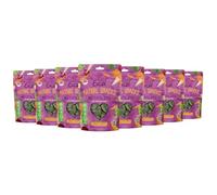 Burgess Excel Veg Patch Bites Rabbit & Guinea Pig Treats - 480g - Rabbit & Guinea Pig Baked Treats Made with Root Vegetables - High Fibre, Small Animal Snacks (Pack of 8)