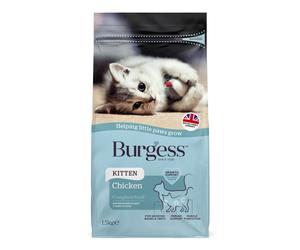 Burgess Kitten with Chicken - Economy Pack: 3 x 1.5kg