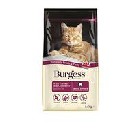 Burgess Turkey and Cranberry Mature Cat Food - 1.4kg