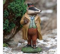 Burgess Mr Badger Resin Ornament Wind In The Willows Animal Home Statue Sculpture Decoration