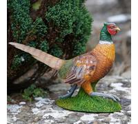 Burgess Pheasant Resin Sculpture Home Garden British Game Bird Statue Outdoor Ornament Birds Gift