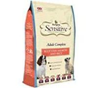 Burgess Sensitive Adult Dog Complete Salmon And Rice 12.5kg dog food