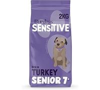 Burgess Sensitive 7+ Senior Dog Food Turkey - 2kg