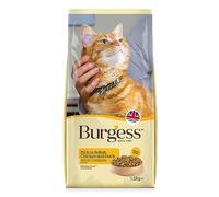 Burgess Complete Adult Dry Cat Food Rich in Chicken & Duck - Size: 1.5kg