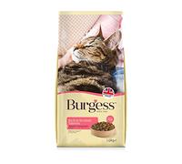 BURGESS SUPACAT ADULT SALMON CAT COMPLETE DRY FOOD FEED DIET KIBBLE 1.5KG