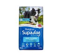Burgess Supadog Active Chicken and Beef - Economy Pack: 2 x 12.5kg
